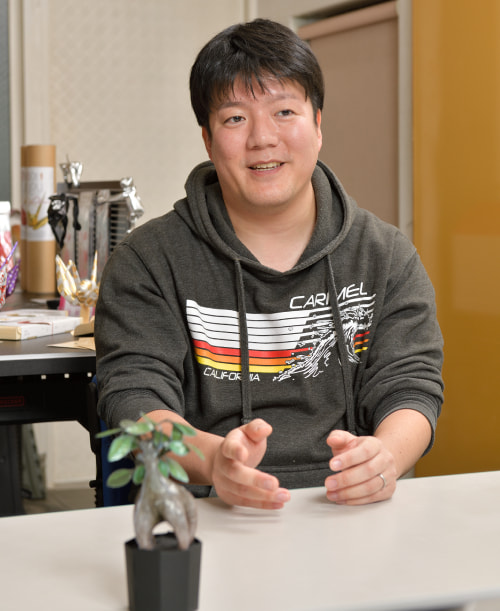 専務取締役 矢部氏